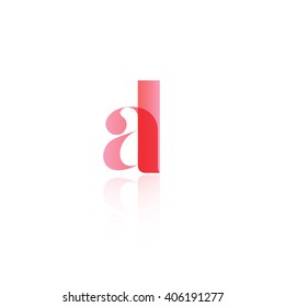 Letter AL logo