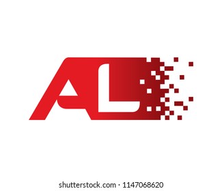 Letter AL Logo Template Design Vector, Emblem, Concept Design, Creative Symbol, Icon