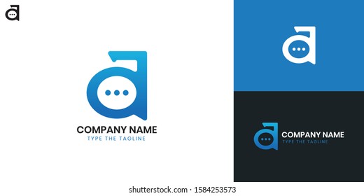 Letter A - All elements on this template are editable with vector software.