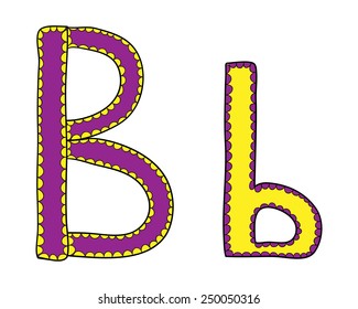 Letter of the alphabet "B"