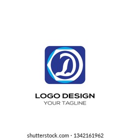 Letter Alphabet D Logo Icon Design Template Element