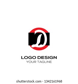 Letter Alphabet D Logo Icon Design Template Element