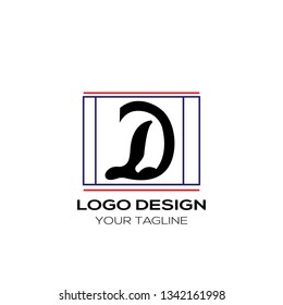 Letter Alphabet D Logo Icon Design Template Element