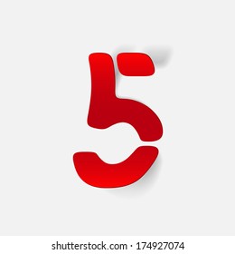 letter of the alphabet. Vector Illustration Design Element