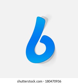 letter of the alphabet. Vector Illustration Design Element