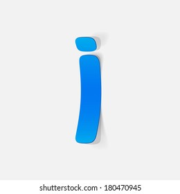 letter of the alphabet. Vector Illustration Design Element