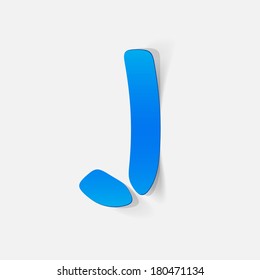 letter of the alphabet. Vector Illustration Design Element