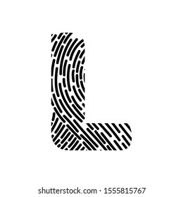 Letter. Alphabet. Vector of modern abstract font and alphabet
