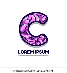 Icono de alfabeto de letra y plantilla de logotipo. Nuevo diseño y elegante concepto tipográfico. EPS.	