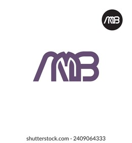 Buchstaben-AMB-Monogramm-Logo-Design