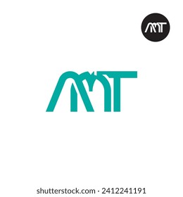 Letter AMT Monogram Logo Design