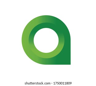 Letter A,O logo icon design template elements