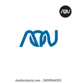 Letter AON Monogram Logo Design