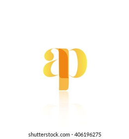 Letter AP logo