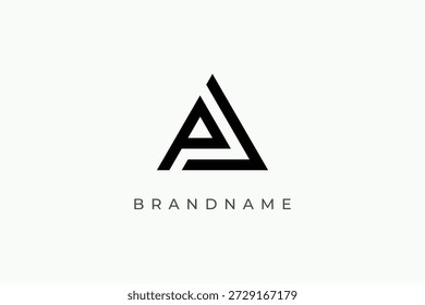 Letter AP Logo Design Vektor Vorlage.