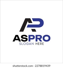 Letter AP Logo Vector Design