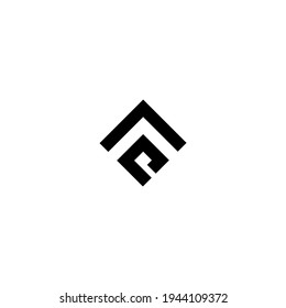 Letter AP monogram logo design vector