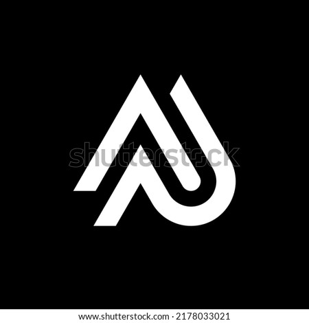 Letter AP monogram logo template Imagine de stoc © 