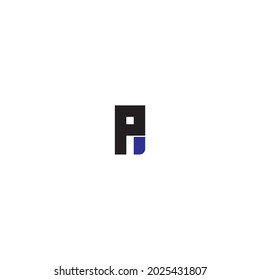 letter A,P symbol simple logo vector