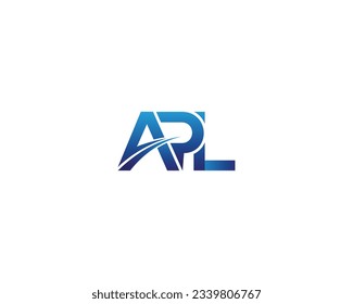 Letter APL Initial Letter Logo Icon Design Premium Vector Template.