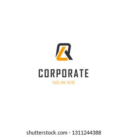 Letter AQ/QA Modern Abstract Creative Business Monogram Logo