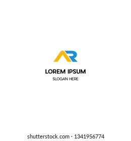 Letter AR Creative Vector Logo Design