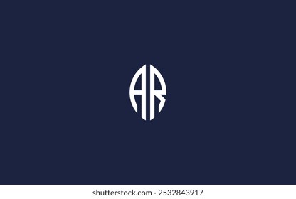 letter ar with leaf logo icon design vector design template inspiration