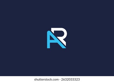 letter ar logo icon design template with vector inspiration logo