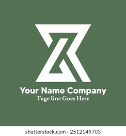 Letter AR Logo Vector Illustration
