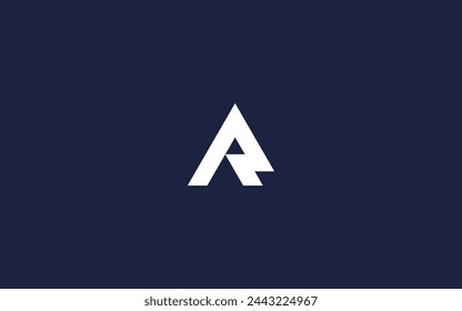 letter ar or ra logo icon design vector design template inspiration