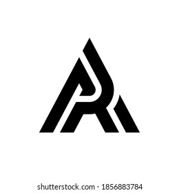 Buchstabe AR RA Logo-Vorlage