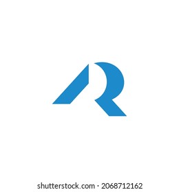 arco de letras simple diseño de línea geométrico único vector