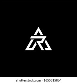 Descarga de elementos de plantilla de diseño de logotipo de símbolo AR carta