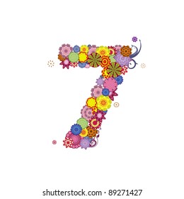 letter of arabesque figure