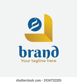Letter Arabic Logo. Premium Vector Logo. Beautiful Minimalist Logotype design for branding, Elegant identity design.
