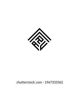 Letter ARC monogram logo design vector