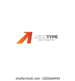 Letter A Arrow Logo, initial logo design, suitable for all brand
