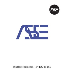 Letter ASE Monogram Logo Design