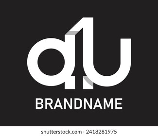 
Letter au logo design template