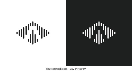 Letter A for Audio Logo Design