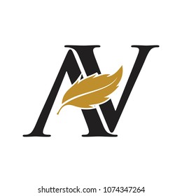 Letter AV Logo