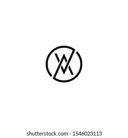 letter AV logo icon template