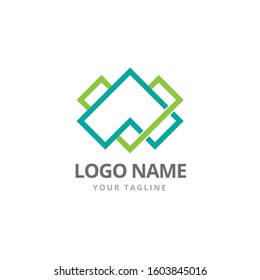 Letter A&V Logo Vector Design