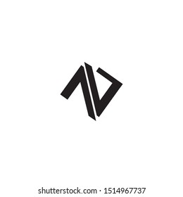 Letter AV New Logo Vector