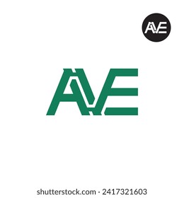 Letter AVE Monogram Logo Design