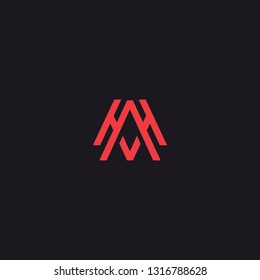 Letter A aviation logo template