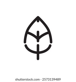 Letter A AW with leaf logo template vector. Green initial A logo design concept. Icon symbol