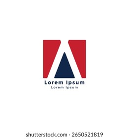 modelo de design do logotipo da letra AX ou XA. Design de logotipo de vetor plano. Utilizável para logotipos de empresas e marcas