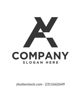 letter AY logo icon and vector