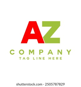 Letter AZ vector Logo Template
